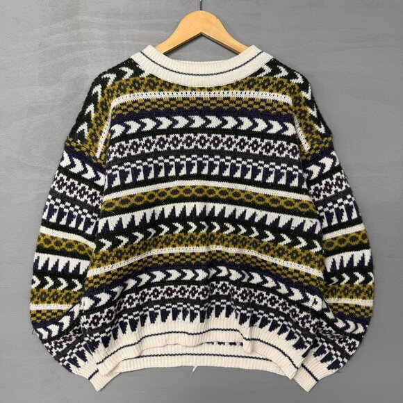 Vintage Retro‎ Aztec Multicolor Sweater Men’s XL - Picture 1 of 4